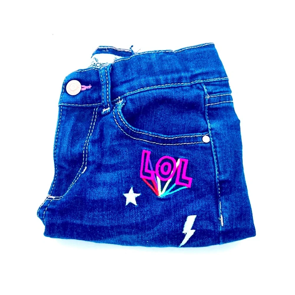 Girl’s Jordache Sequined Jean Shorts - Picture 8 of 9